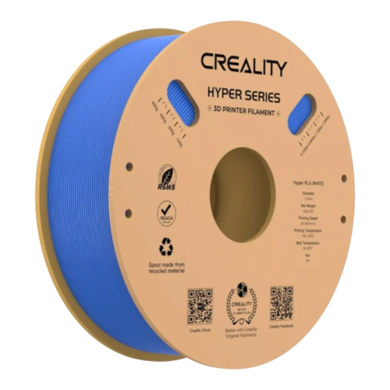 Філамент (пластик) для 3D принтера CREALITY Hyper PLA 1кг, 1.75мм, синій (3301010341)